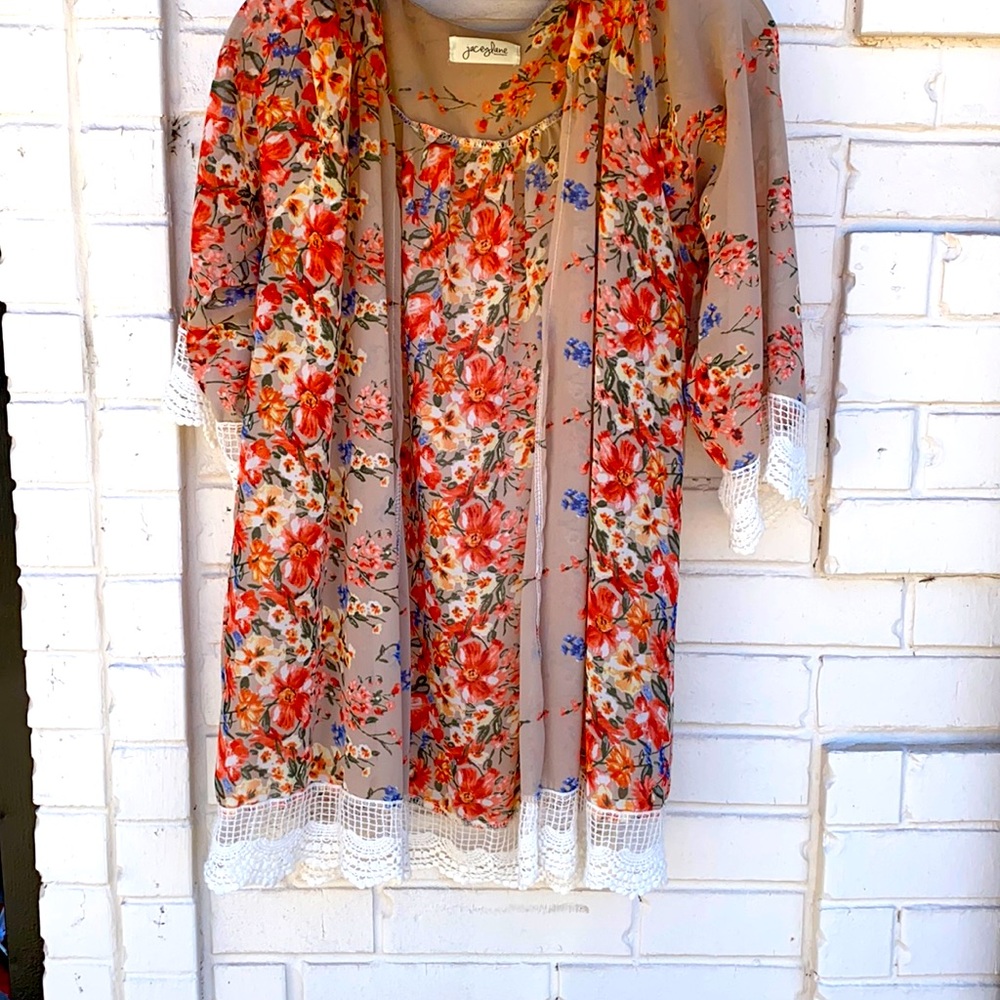 Floral kimono